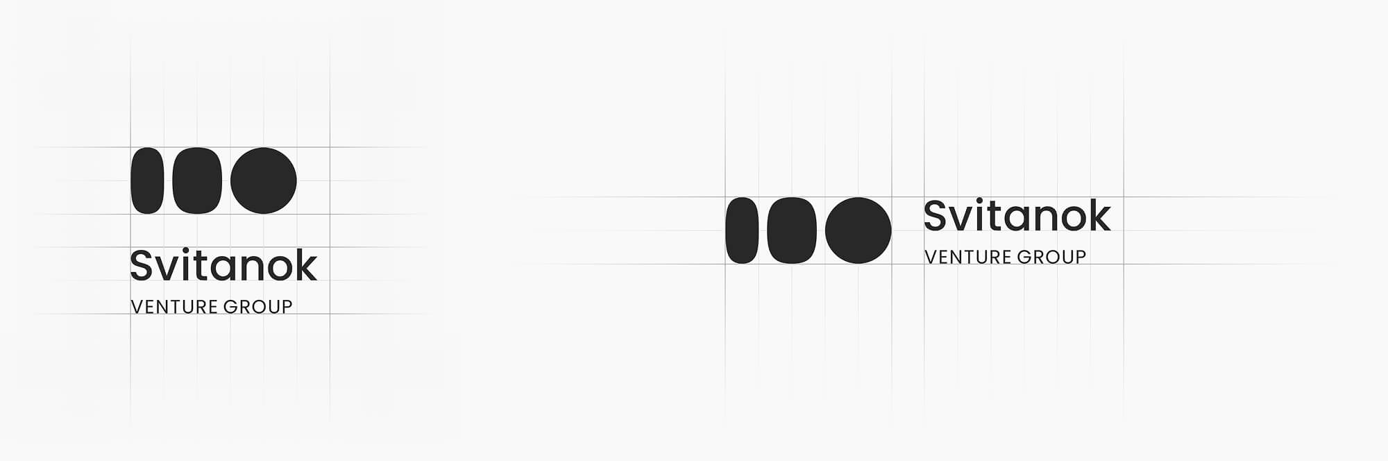 Logo Grid Design for Svitanok Venture Group